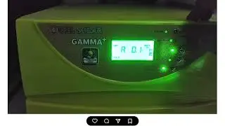 2kW Solar System Par Kitna Load Chalta Hai? Utl gamma 3400 plus load test#solarenergy #utlsolar 