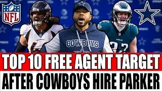 Expert Analyst Picks Top Cowboys Free Agent Targets After Christian Parker Hire