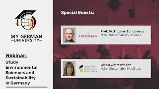 Webinar: Study Environmental Sciences & Sustainability in Germany