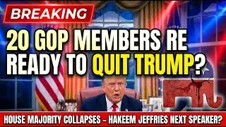 20 GOP Reps THREATEN to QUIT as Trump 