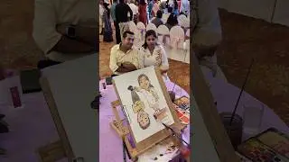 viral caricature in delhi #art #funny #delhi #india #best #shorts #shortvideo #love #kerala #mumbai