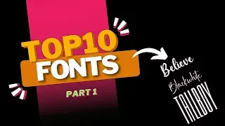 Top 10 Fonts | best fonts download| logo fonts for pixellab | part 1 | #bestfonts #perfectmind #2023