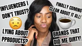 INFLUENCERS I DON'T TRUST? LYING TO MY SUBBIES? TRUTHFUL YOUTUBER TAG FT. UNICE HAIR zeexonline