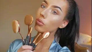 Oval brushes review|Natural makeup