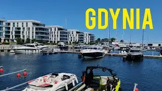 Gdynia Poland-Marina Yacht Park-Błyskawica-Dar Pomorza-Skwer Kościuszki-Summer 2025