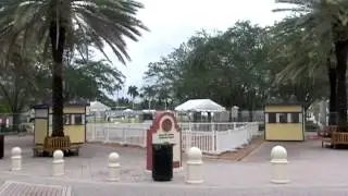 Crews getting Flagler Drive ready for Sunfest