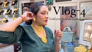 Vlog-4 // Shaadi ki Gold Jewellery Shopping 🛍️ // Diamond 💍 Bhi liya // Spraha Guru