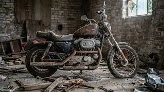 ASMR Car Restoration! Harley-Davidson Sportster 883 Full Restoration Build