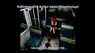 Resident Evil 2 Claire One-Level Playthrough using the Xplorer 64 (Red Label) for N64 :D #Nintendo