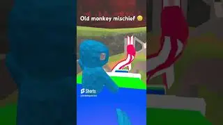 Old monkey mischief&hellip; 😭 #monkeymischief #viral #fypシ #vr #gtag #oculusquest #gorilla #sub #shorts