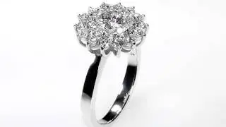 Vintage Snowflake Ring