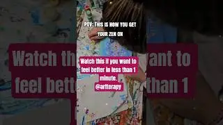 Watch this art making process that will calm your mind and suit your heart  in less than 1 minute