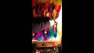 Large format Alcohol Ink