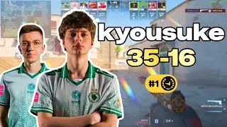 ☢️ KYOUSUKE 35-16 POV: FACEIT DOMINATION w/kyxsan (Dust2) | 5039 ELO