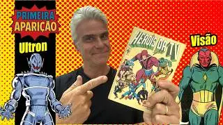 ELE ERA VIL&Atilde;O: as primeiras apari&ccedil;&otilde;es do VIS&Atilde;O e de ULTRON!