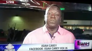 Isiah Carey Curses on News