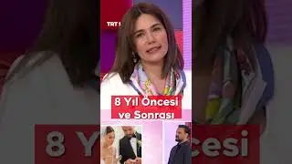 8 Yıl &Ouml;ncesi ve Sonrası ile Alişan ve Eşi Buse Tektaş 👩&zwj;❤️&zwj;👨  #Alişan #TRT1 #Shorts #BuseTektaş
