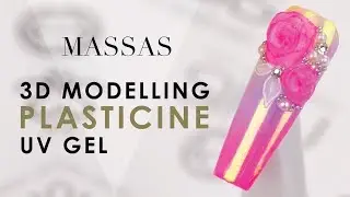 3D MODELLING PLASTICINE UV GEL . PINK