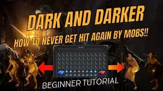 How To NEVER Get Hit By Mobs Again | How To Kite/Fight Goblin Caves Mobs | Dark And Darker Guide