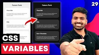CSS Variables | Toggle to the Dark Mode using CSS Variables | Complete Web Development Course #29