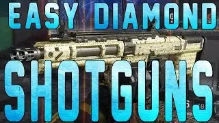 How To Easily Get Diamond SHOTGUNS - Black Ops 3 Camo