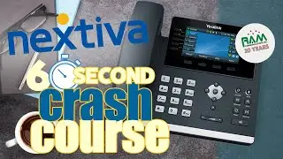 Использование вашего бизнес-телефона Nextiva: реальные кнопки и реальная производительность &mdash; 60-секундный экспресс-курс!