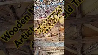 Wooden Mosque with Stunning Architecture | Wonderful Old-Time Design #historicmosque #islamic