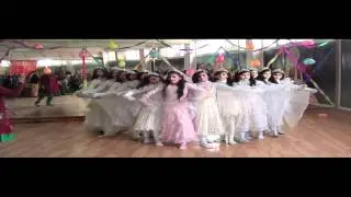 6th Std students performing on I am alive  PWS STUDENTS