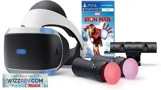Sony Playstation VR Marvel's Iron Man Bundle White: Playstation VR Headset Camera