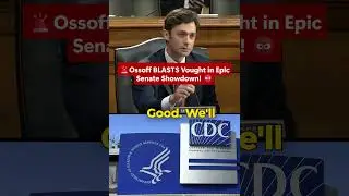 🚨 Ossoff BLASTS Vought in Epic Senate Showdown!😱 #trumpadministration  #senatedebate