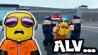 ESCAPANDO DE LA PRISI&Oacute;N en ROBLOX...