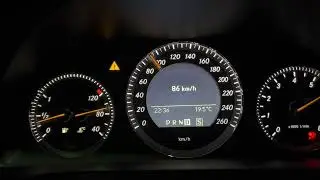 Mercedes C200 Kompressor 1.8L Supercharged 0-120