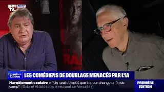 Reportage 09/2023 - Les com&eacute;diens de doublage menac&eacute;s par l'IA