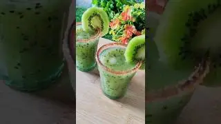 Refreshing kiwi shorts | summer cooler recipe #drinks #recipe #viralshort #foodie #food #recipe