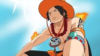 DRAWING PORTGAS D. ACE (FIRE FIST ACE) USING IBISPAINT X | One piece | Time lapse