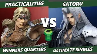 Game Underground Winners Quarters - Practicalities (Simon) Vs. satoru (Sephiroth) SSBU Ultimate