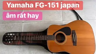 Yamaha FG-151 guitar, made in Japan. Price: 2 million VND. Yamaha guitars 0936057750