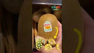 Do you know the difference between green or yellow kiwi sungold fruit product of New Zealand #shorts