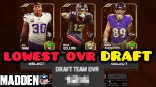 Drafting The WORST Possible Team in Madden Mobile 25!🔥