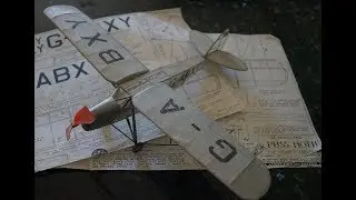Comet Puss Moth flight