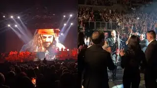 Stjepan Hauser Pirate Version In Budapest Hungary Arena In Rebel With A Cello Tour