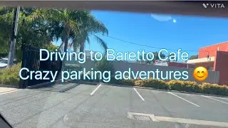 Cruising with Sam, driving to Baretto Cafe; crazy parking adventures, Adelaide, South Australia