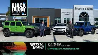 HUGE Black Friday Savings on Jeep Wrangler, Compass & Grand Cherokee | Myrtle Beach Chrysler Jeep