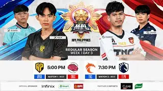 🔴 LIVE | MPL PH S16 | ENGLISH - Week 1 Day 3