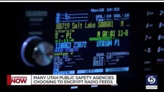 Many Utah law enforcement agencies are choosing to encrypt their radio channels