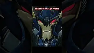 Transformers Decepticons in rid vs Decepticons in Prime #transformers #decepticons