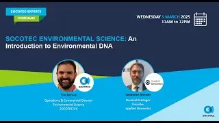 An Introduction to Environmental DNA - Experts Webinar