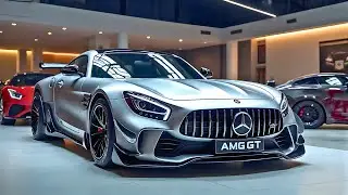Обзор Mercedes-Benz AMG GT 2026 года | Дизайн сверхширокого кузова, салон, характеристики и роскошь