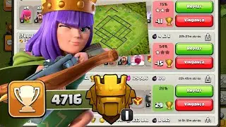 ESSE &Eacute; O MELHOR LAYOUT CV9 DO MUNDO DEFENDE NO PUSH! CLASH OF CLANS