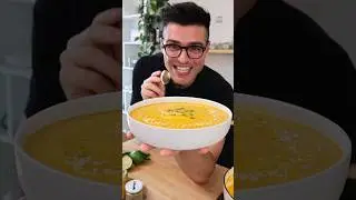 Roasted Kabocha Squash Soup (creamy & easy)